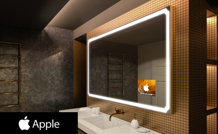 φωτιζόμενος καθρέφτης μπάνιου SMART LED L138 Apple