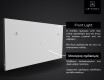 φωτιζόμενος καθρέφτης μπάνιου SMART LED L49 Samsung #5